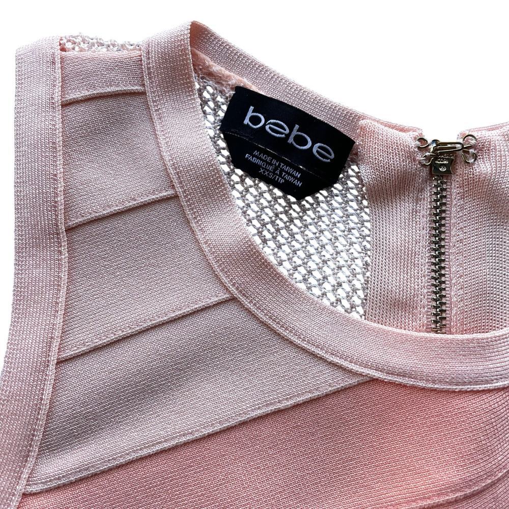 bebe Pink and Coral Sleeveless Top - Picture 2 of 13